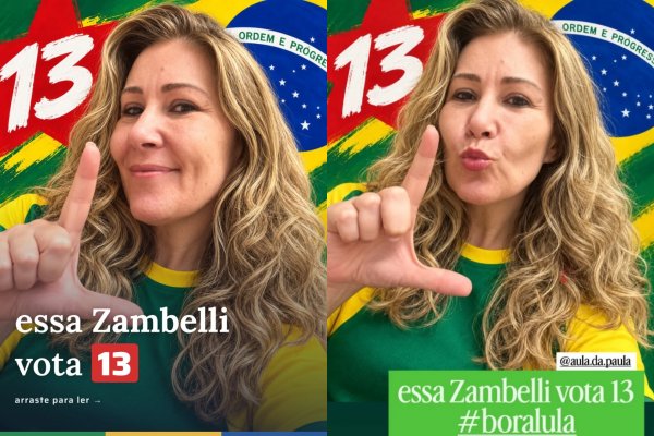 [Irmã de Carla Zambelli declara voto em Lula: 