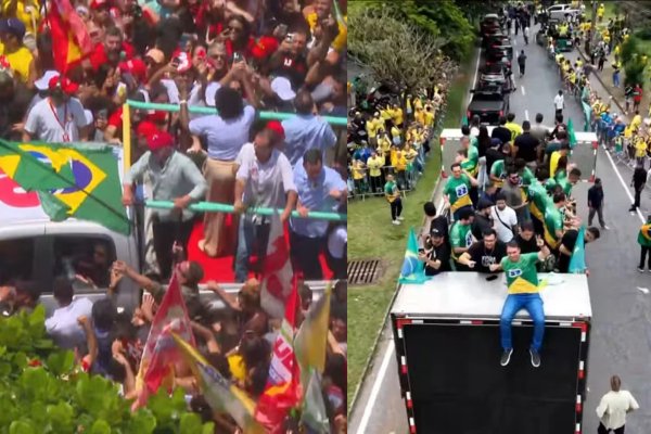 [À véspera da eleição, Lula e Flávio mobilizam apoiadores no RJ e BH]