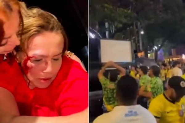 [Vídeo: Vereadora do PT é atingida na cabeça durante ato pró-Lula em MG]