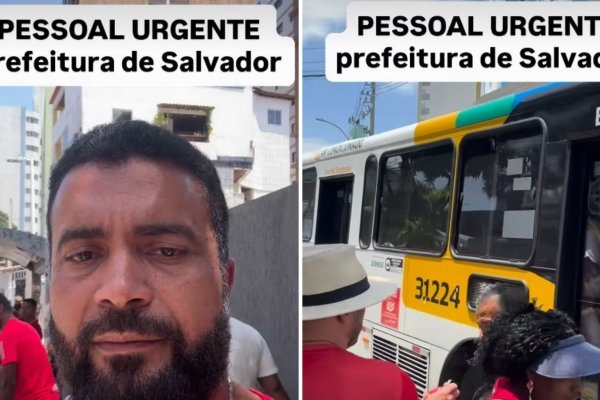 [Vídeo: Passageiros denunciam superlotação após ao menos 75 ônibus serem impedidos de sair de garagens em Salvador]