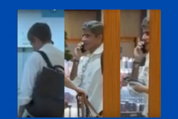[Vídeo: Após fuga de Flávio Bolsonaro, ACM Neto é flagrado com esposa e filhos no aeroporto de Salvador ]