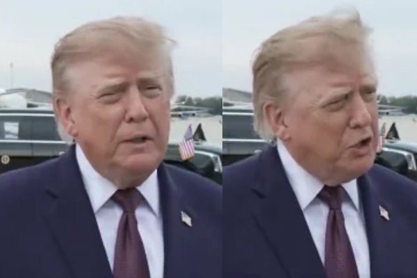 [Vídeo: Trump diz que não vai se envolver após Flávio Bolsonaro se autoproclamar presidente eleito do Brasil]
