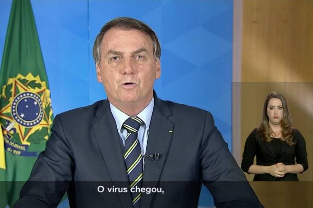 Pronunciamento feito por Bolsonaro foi combinado com Mandetta