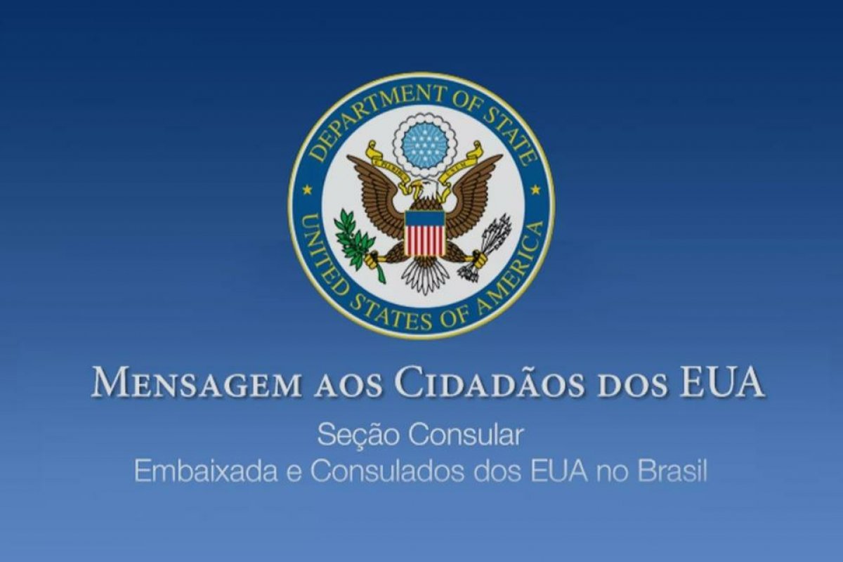 Embaixada dos EUA pede retorno imediato de americanos que estão no Brasil