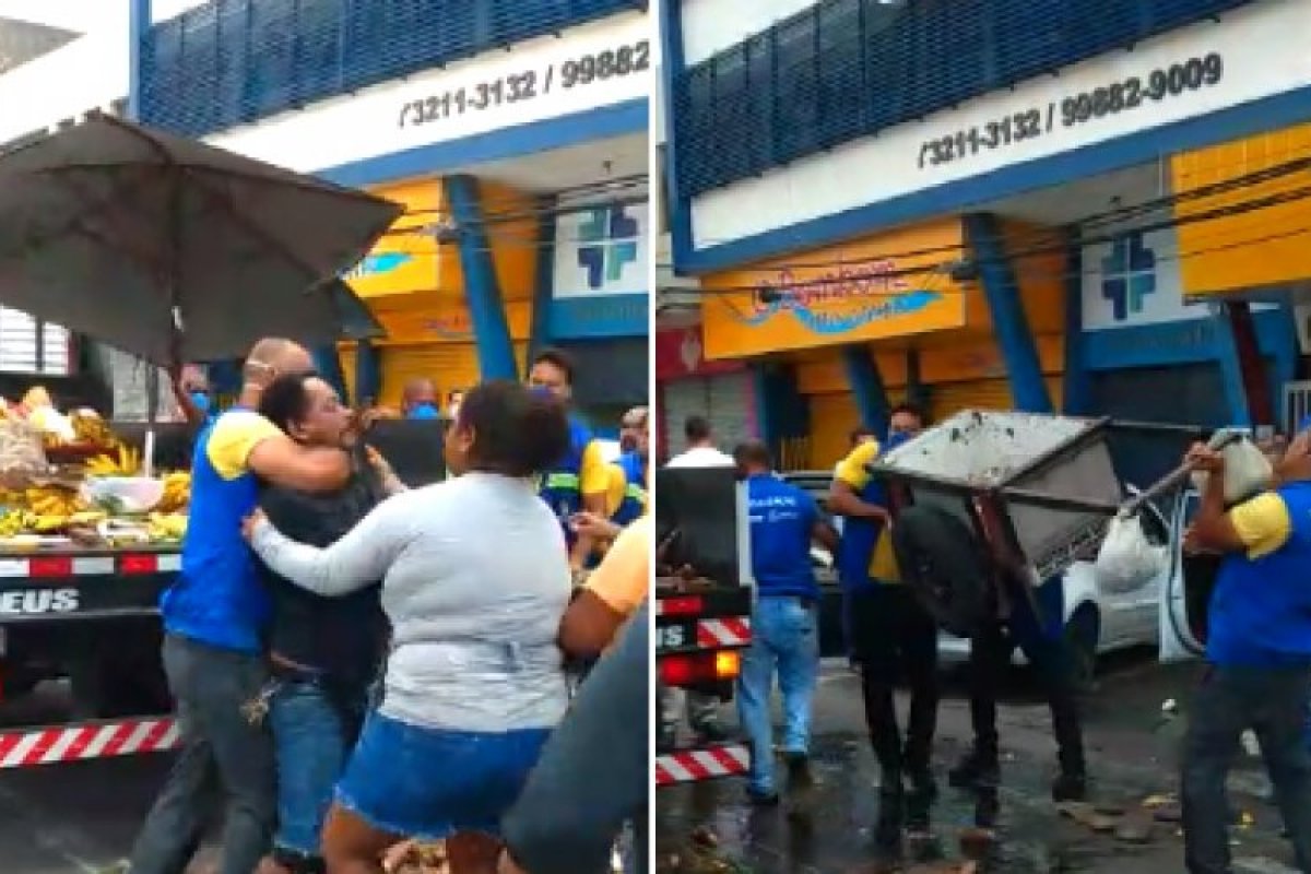 Fiscais envolvidos em agressão contra ambulante são afastados do cargo