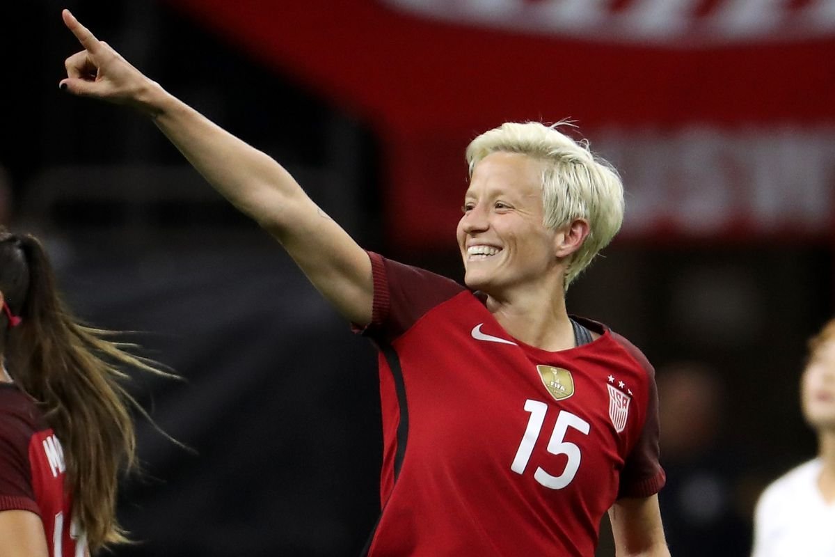 Megan Rapinoe afirma não concordar com os valores defendidos por Donald Trump