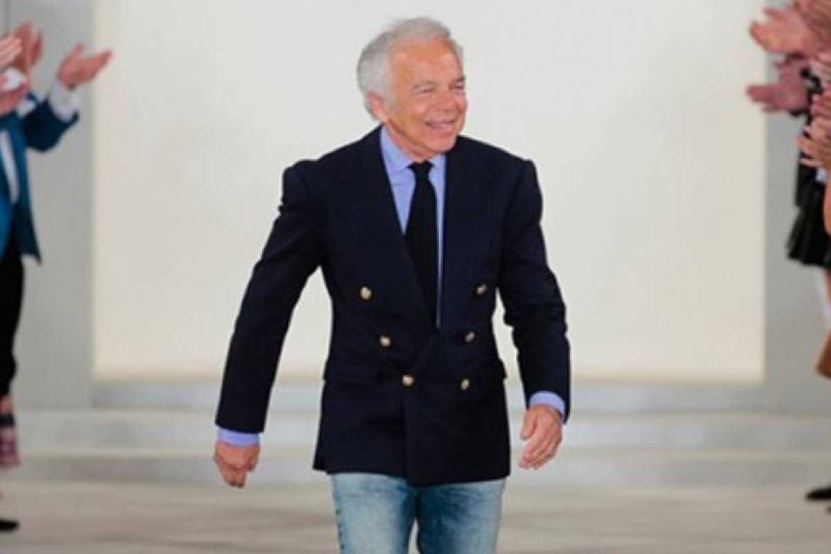 Estilista Ralph Lauren doa US$10 milhões para o combate ao coronavírus