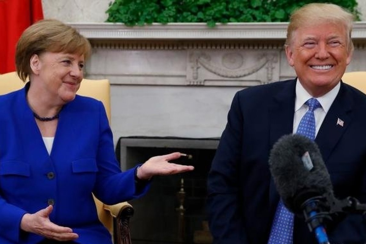 Merkel e Trump firmam acordo para cooperar no combate a pandemia