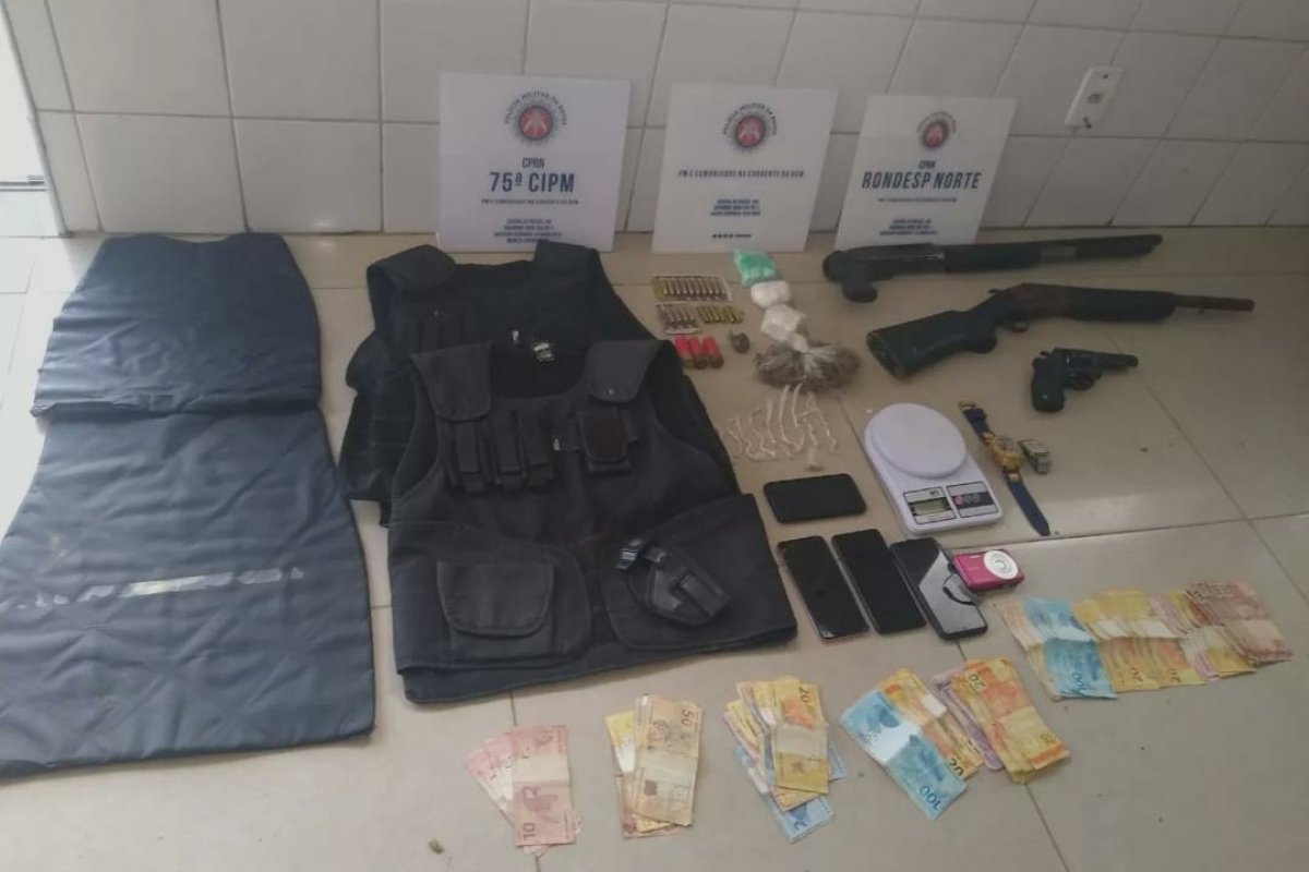 Sete suspeitos de integrar quadrilha de homicídios e trafico de drogas são presos na Bahia