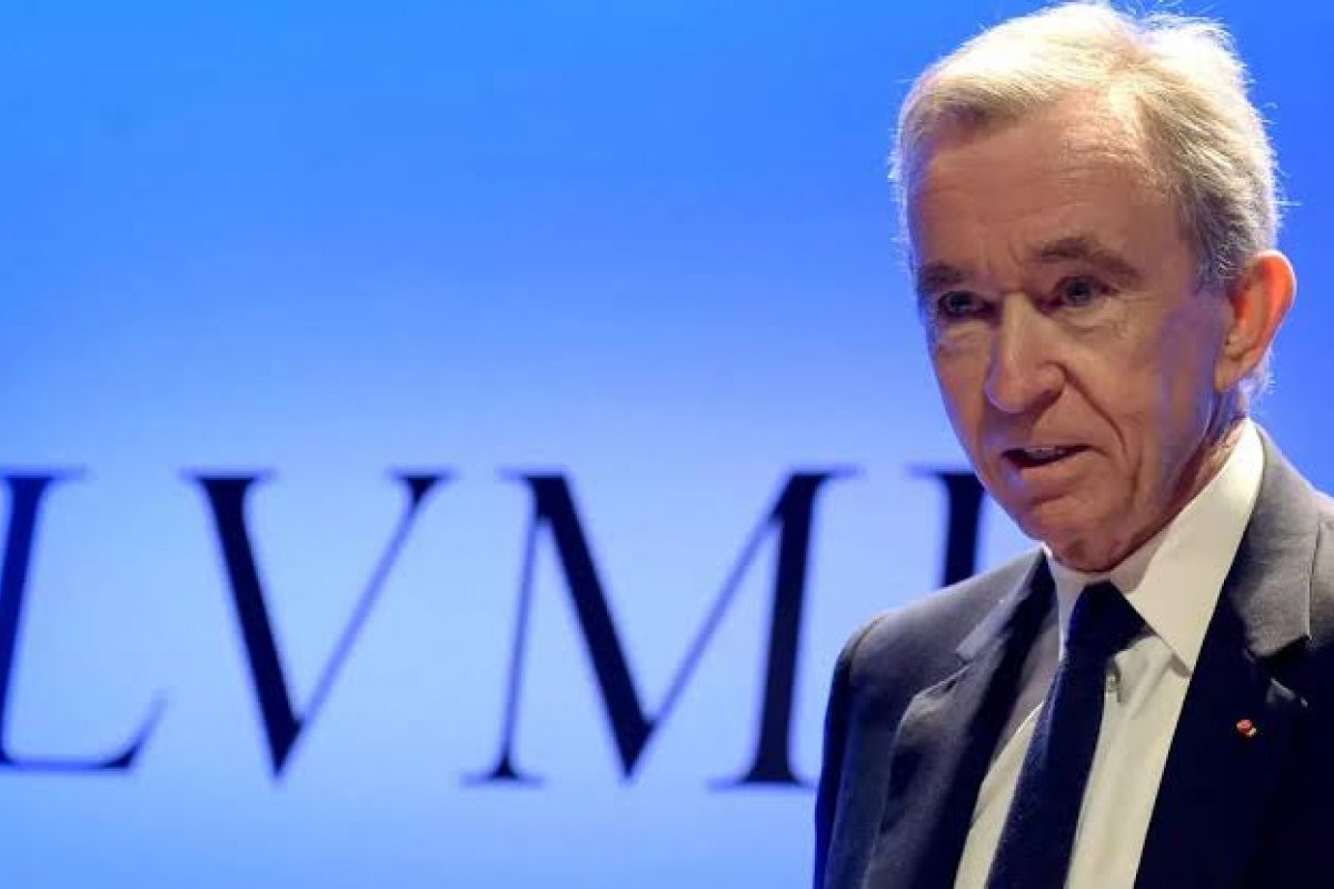 Dono do Grupo LVMH, fatura US$ 11,3 bi em um dia