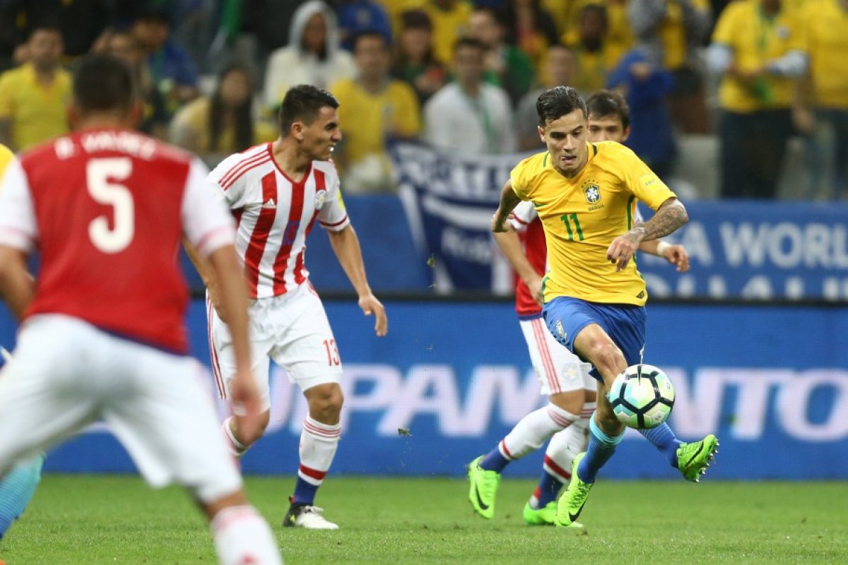 Brasil vai empatando com Paraguai pela Copa América