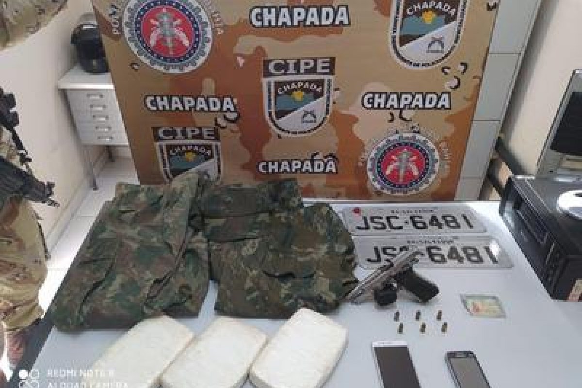 PM e PF localizam autor de roubos a banco e tráfico de drogas