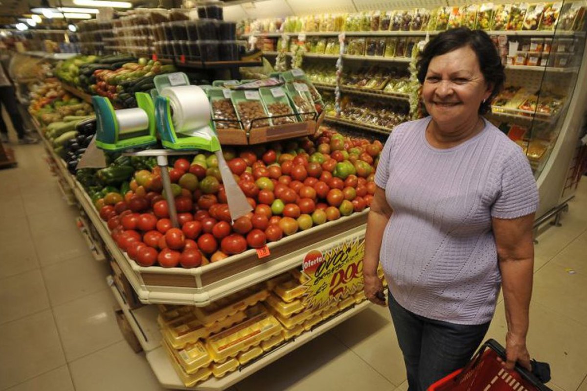 Inflação de cesta de compras de idosos cresce no primeiro trimestre