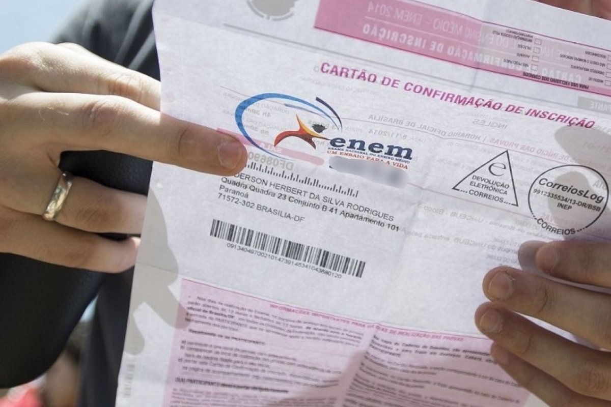 Inep registra 670 mil pedidos de isenção para Enem 2020