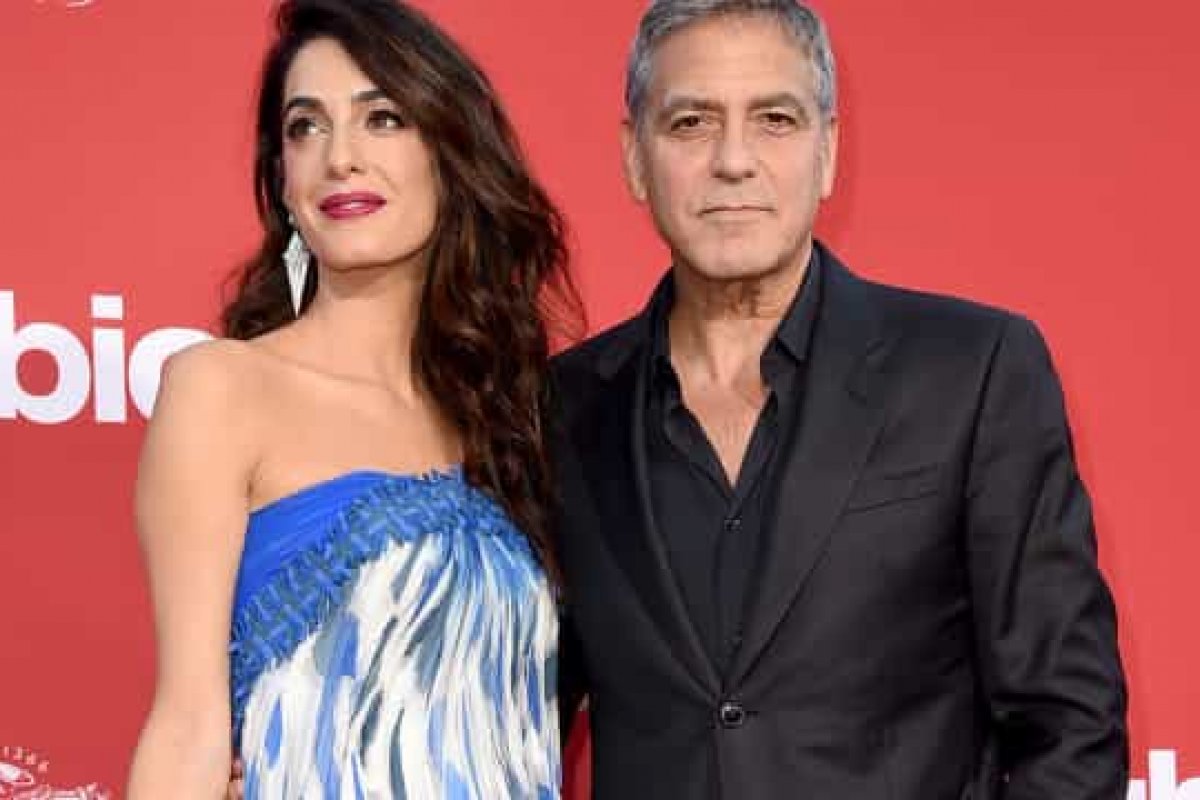 George e Amal Clooney doaram mais de 1 milhão de dólares para ajudar os afetados pelo novo coronavírus