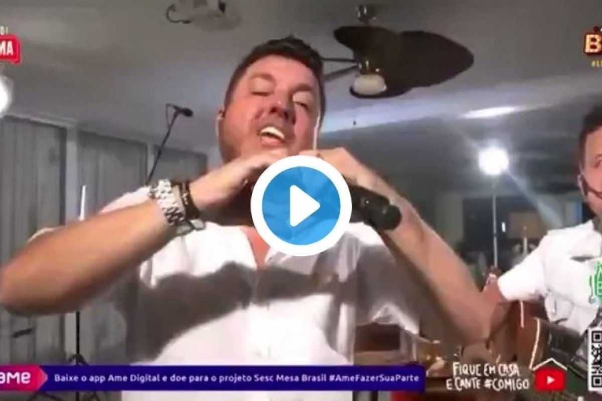 Bruno, da dupla com Marrone, termina live com “Deus acima de tudo, Brasil acima de todos”