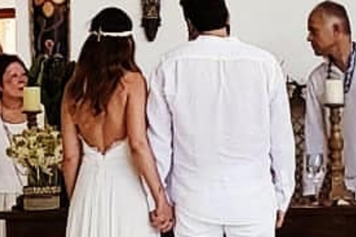 Chef Morena Leite se casa em São Paulo