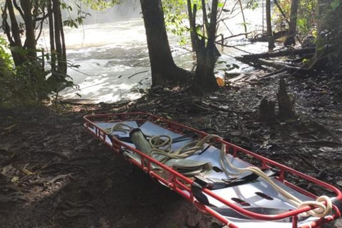 Bombeiros resgatam corpo de homem em Barreiras, no oeste da Bahia