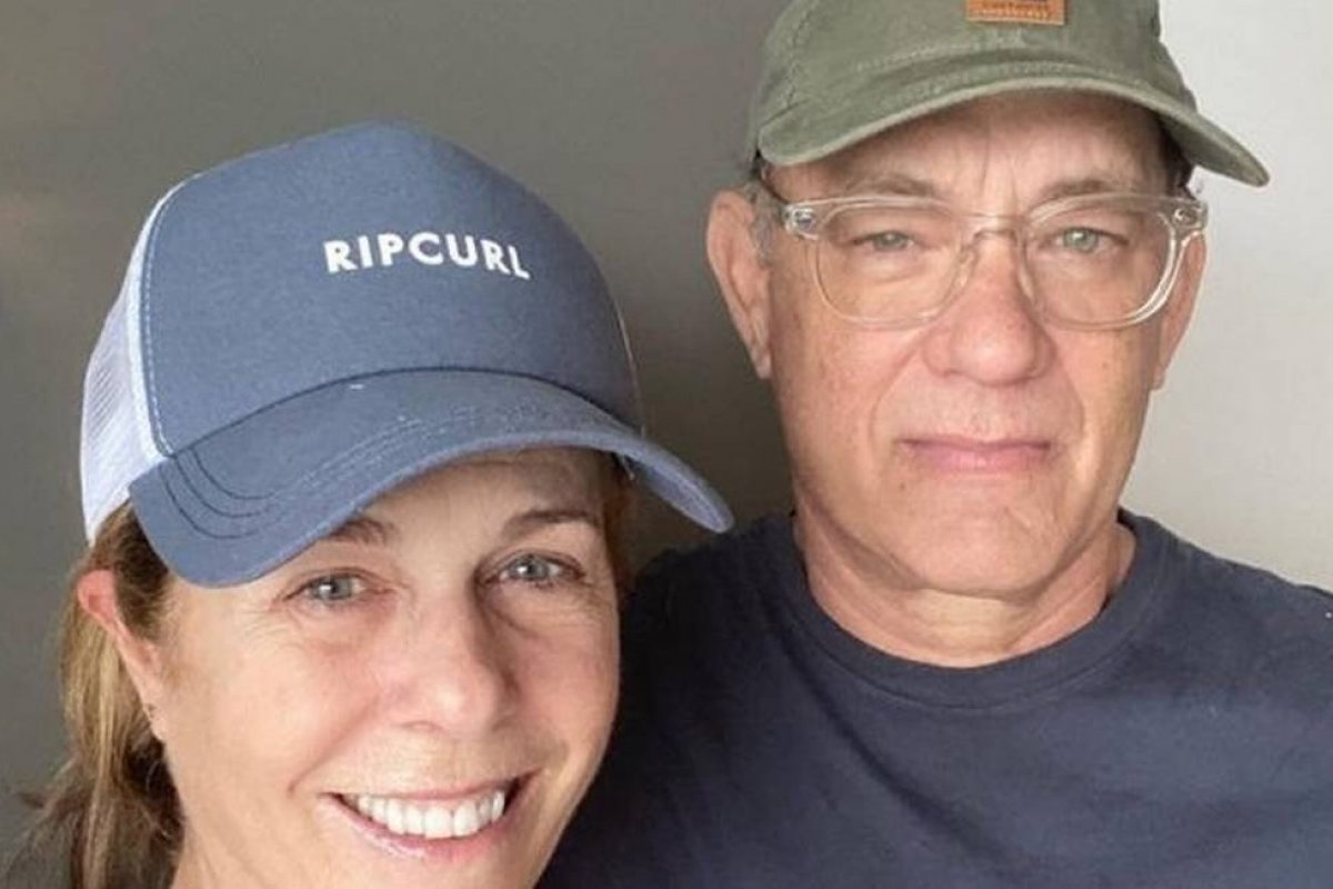 Tom Hanks e Rita Wilson doam sangue para estudo de vacina contra a Covid-19