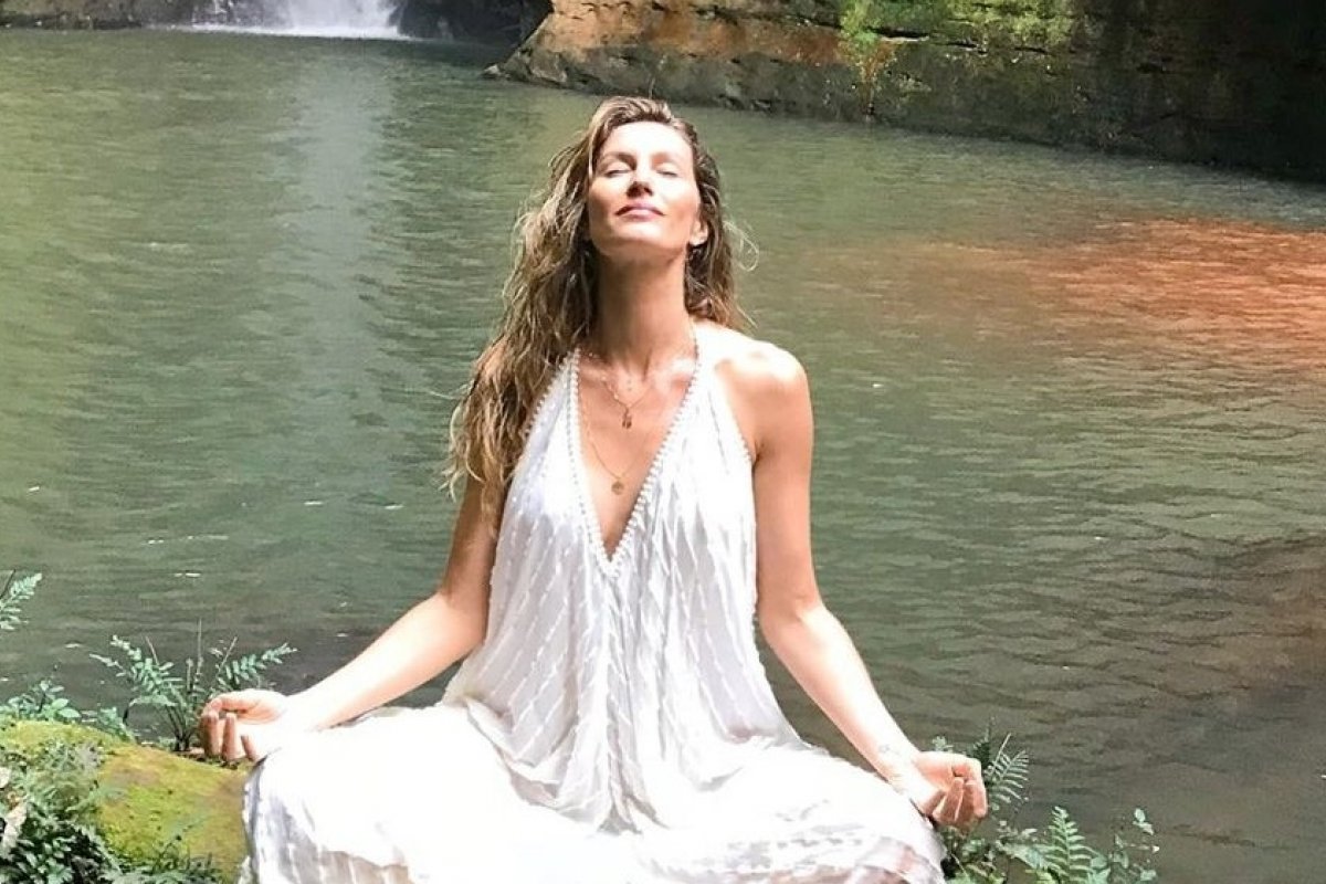 Gisele Bündchen ensina técnica poderosa para aliviar a ansiedade