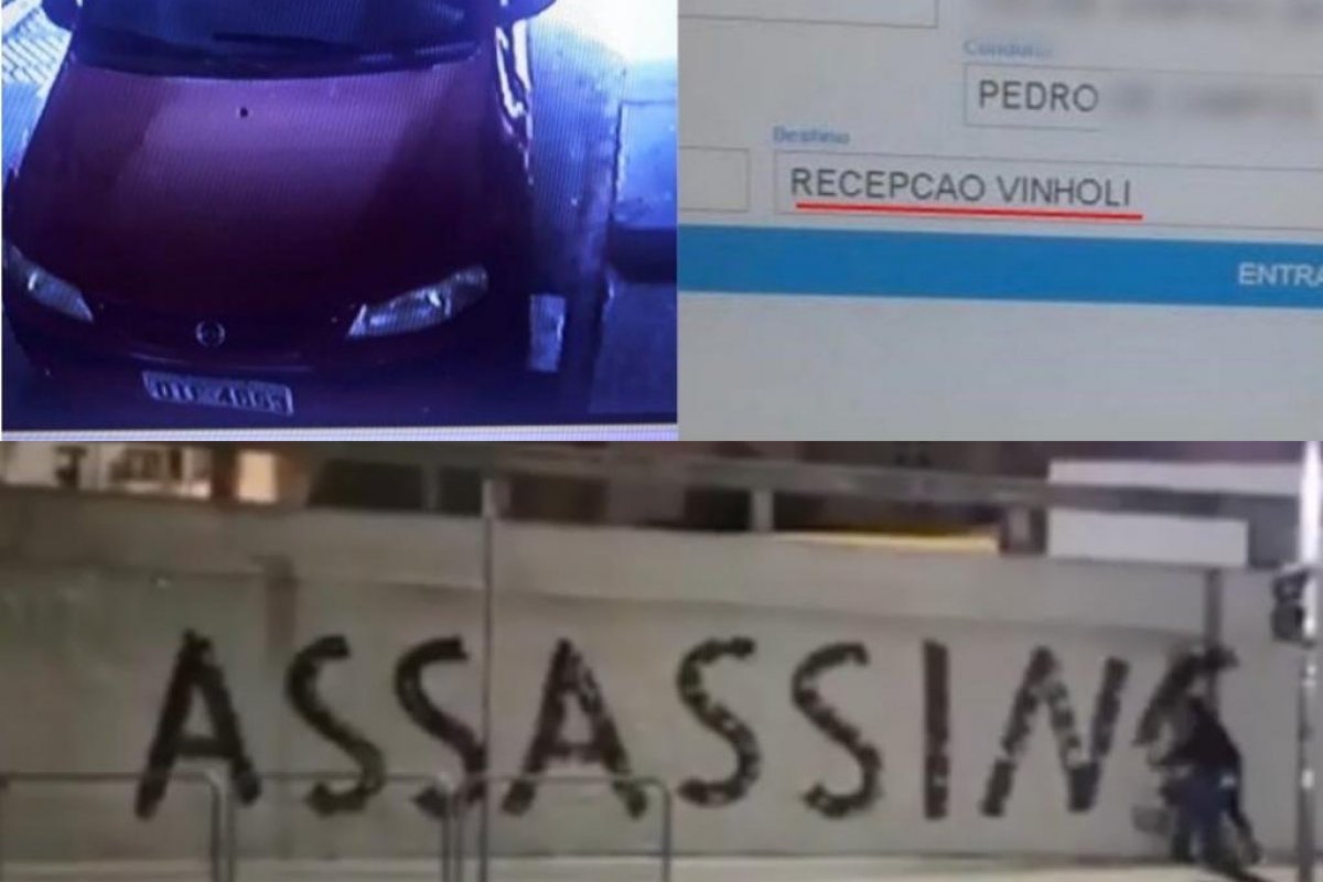 Câmeras flagram carro de vândalos no Palácio dos Bandeirantes para reunião com secretário de Doria