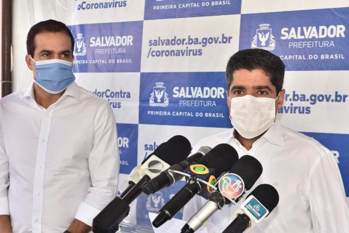 ACM Neto volta atrás e afirma que não haverá multa para quem não usar máscaras