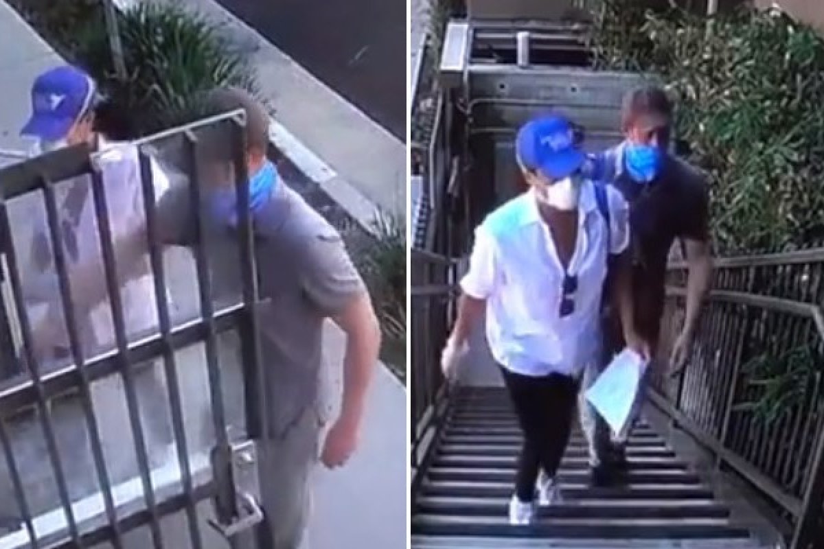 Harry e Meghan são filmados doando refeições em LA