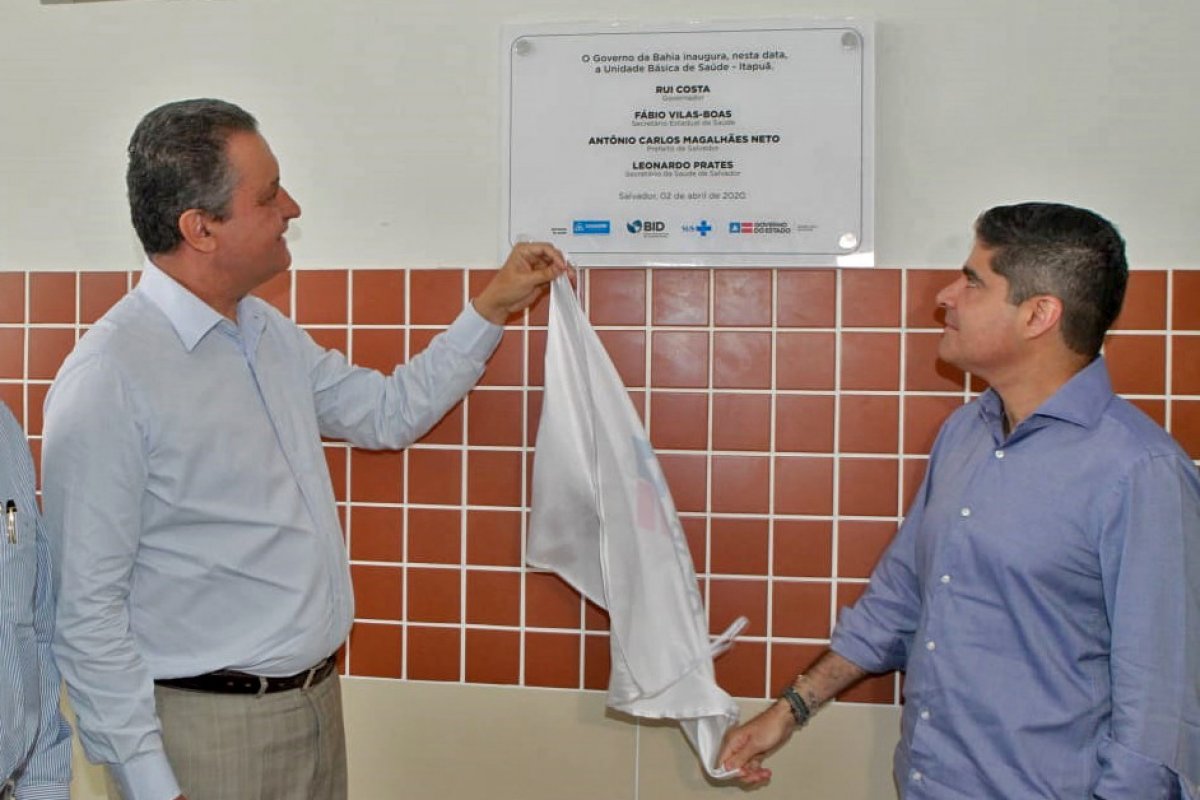 Rui Costa e ACM Neto se reúnem nesta segunda-feira para falar sobre Covid-19