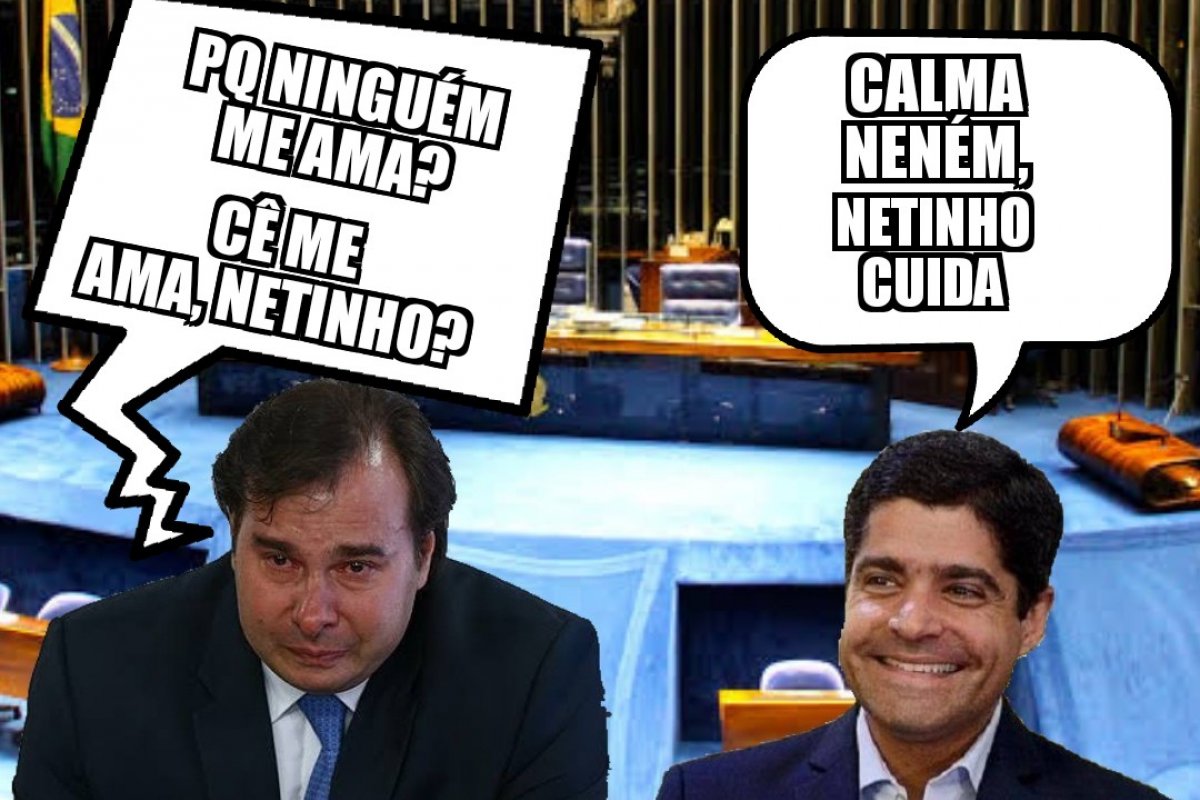 Maia é citado negativamente em 2 milhões de hastags