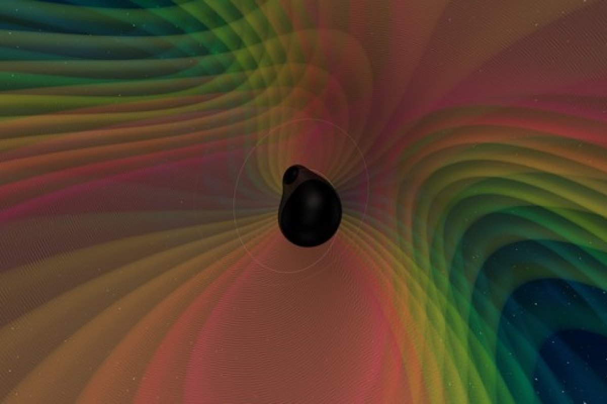 Astrônomos detectam colisão inédita entre buracos negros com massas diferentes