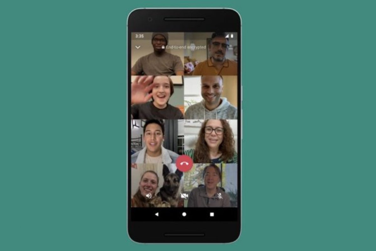 WhatsApp libera videochamadas com oito pessoas