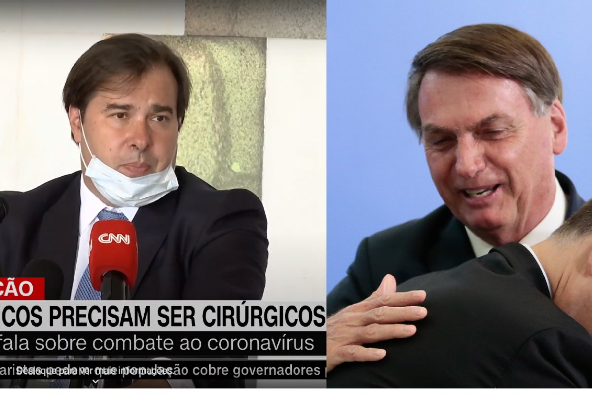 Covid-19: Rodrigo Maia e cerimônia de posse de novo ministro não seguem orientações da OMS