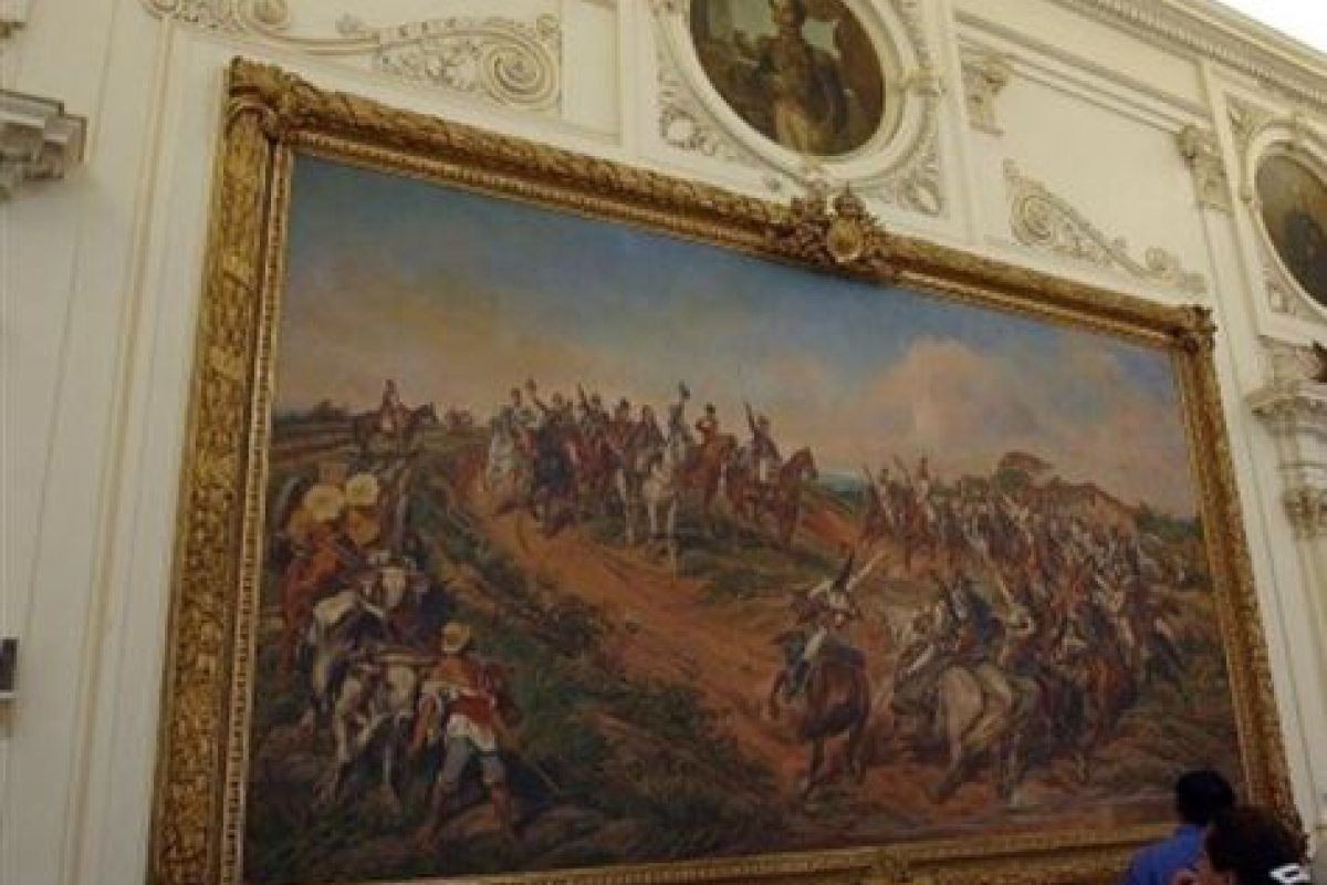 Museu do Ipiranga finaliza restauro do quadro 'Independência ou Morte'