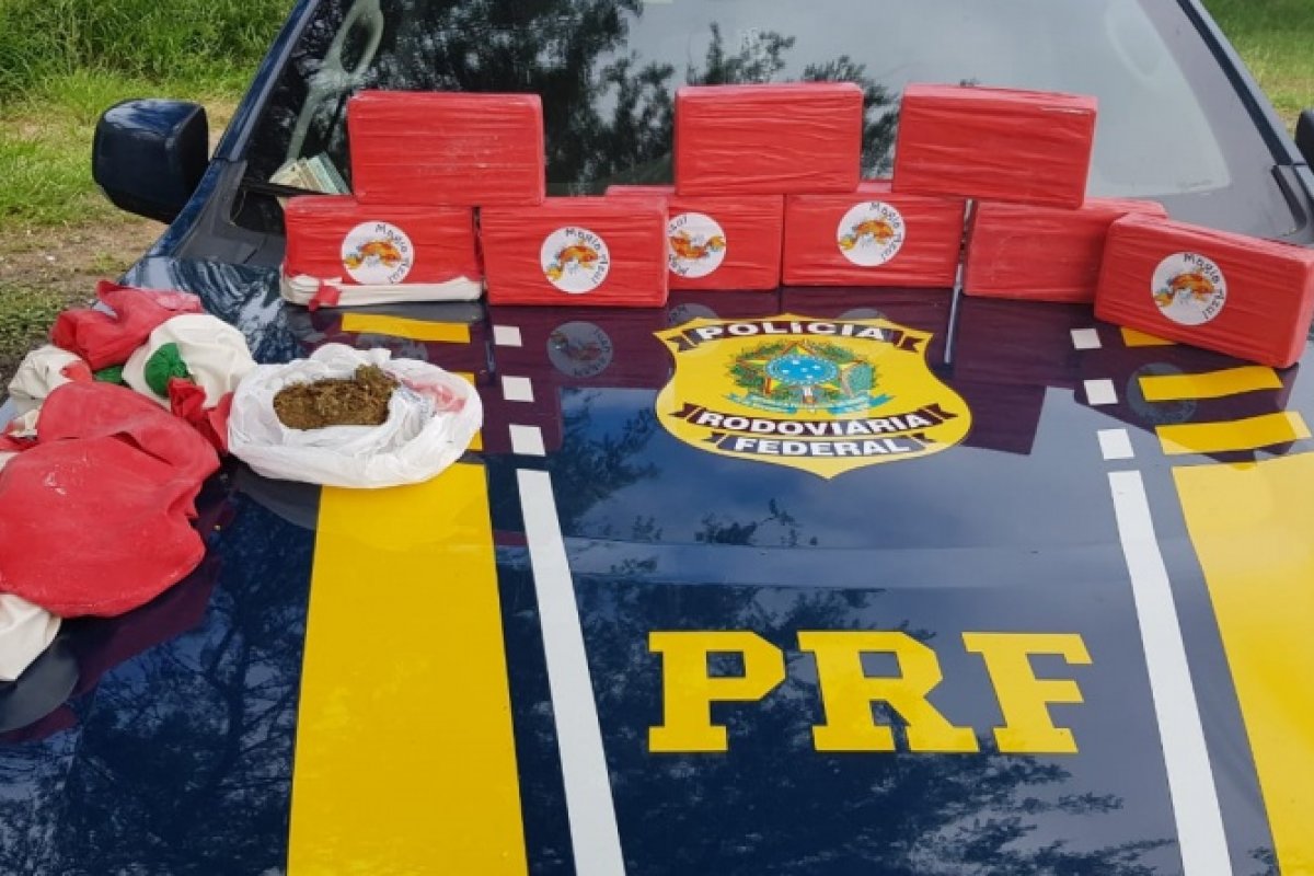 Homem é preso transportando maconha e cocaína no tanque de combustível do carro