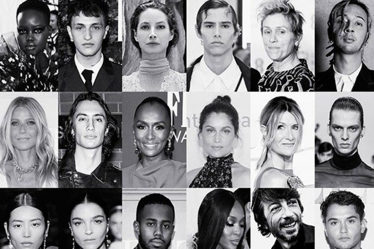 Valentino reúne famosos para campanha beneficente