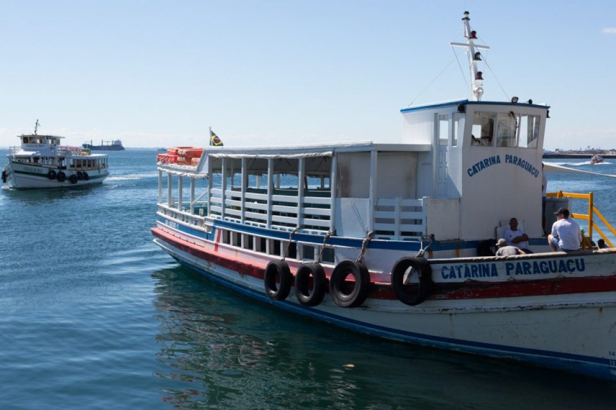 Travessia de lanchas Salvador-Mar Grande tem fluxo tranquilo e opera até as 18h nesta quarta (6)