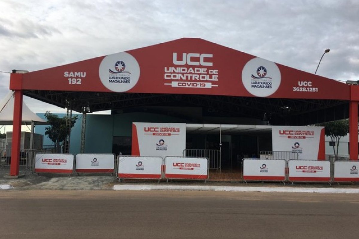 Hospital de campanha com 21 leitos é instalado em Luís Eduardo Magalhães, na Bahia