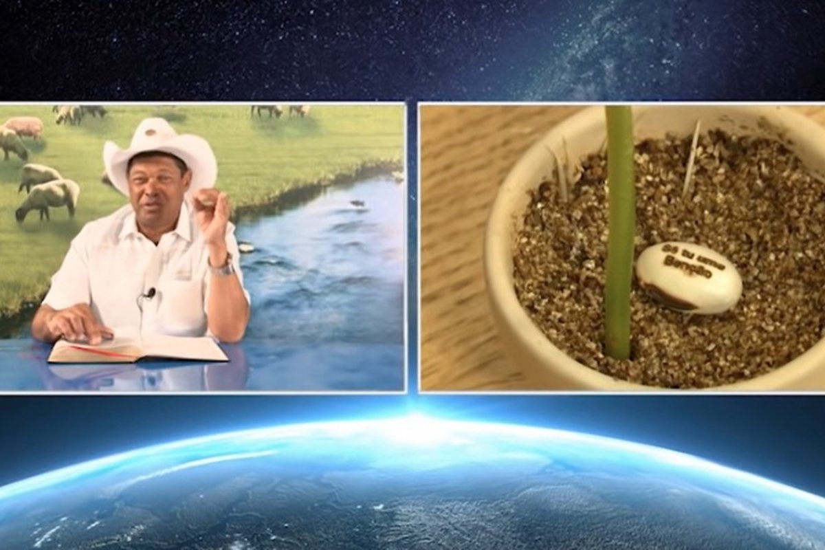 "Aí você vê como é importante a semente", diz pastor ao oferecer produto de mil reais para curar o coronavírus