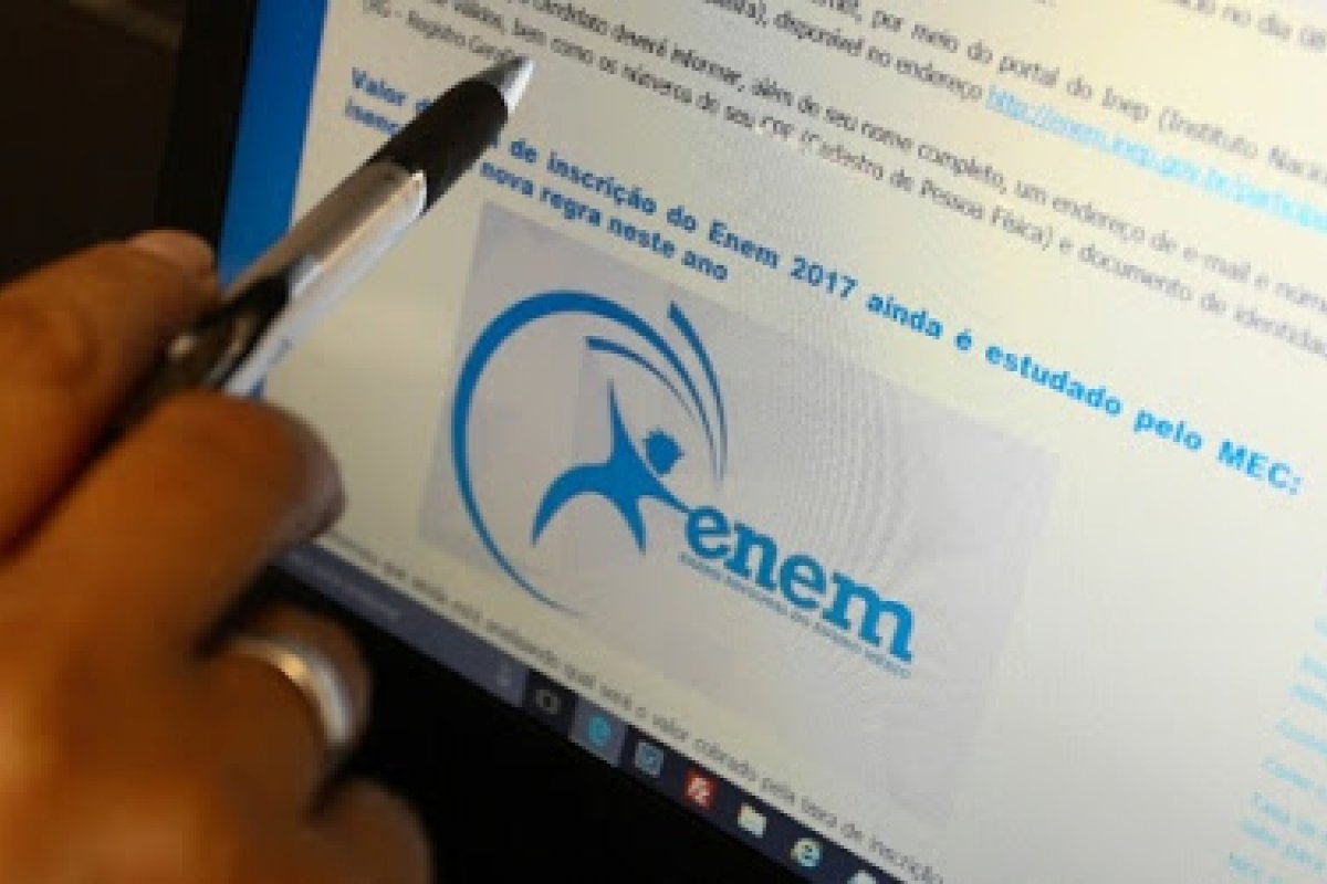 Inscrições para o Enem 2020 começam nesta segunda (11)