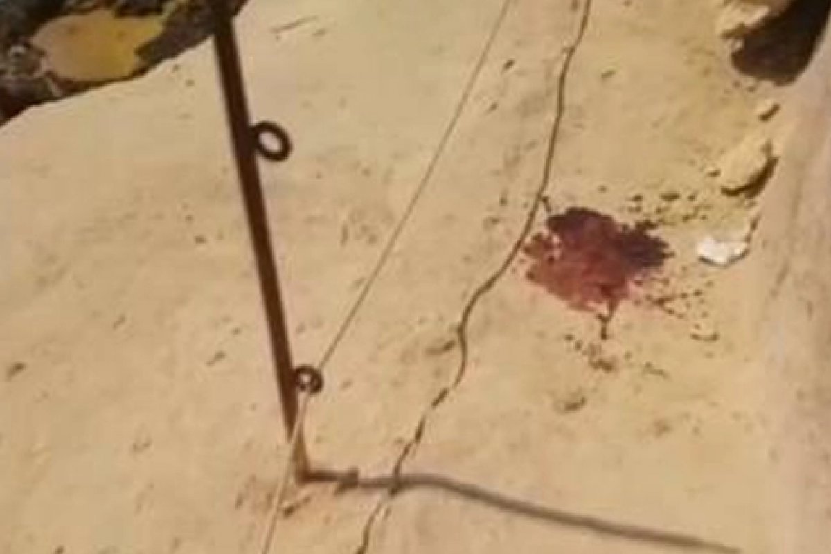 Garçonete morre ao ser atingida por pedra de meia tonelada