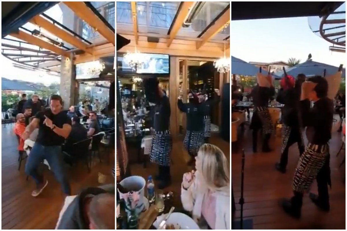 Com dança do caixão, garçons debocham de isolamento social