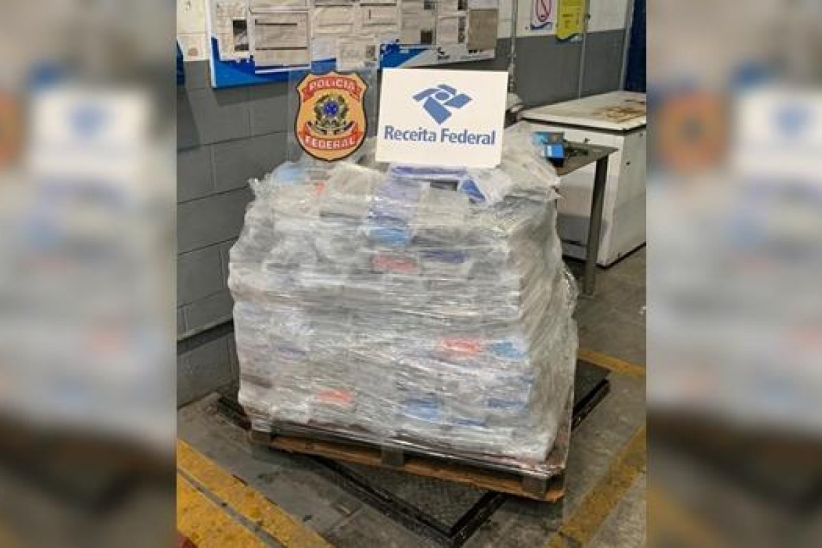 Meia tonelada de cocaína é apreendida no porto de Salvador