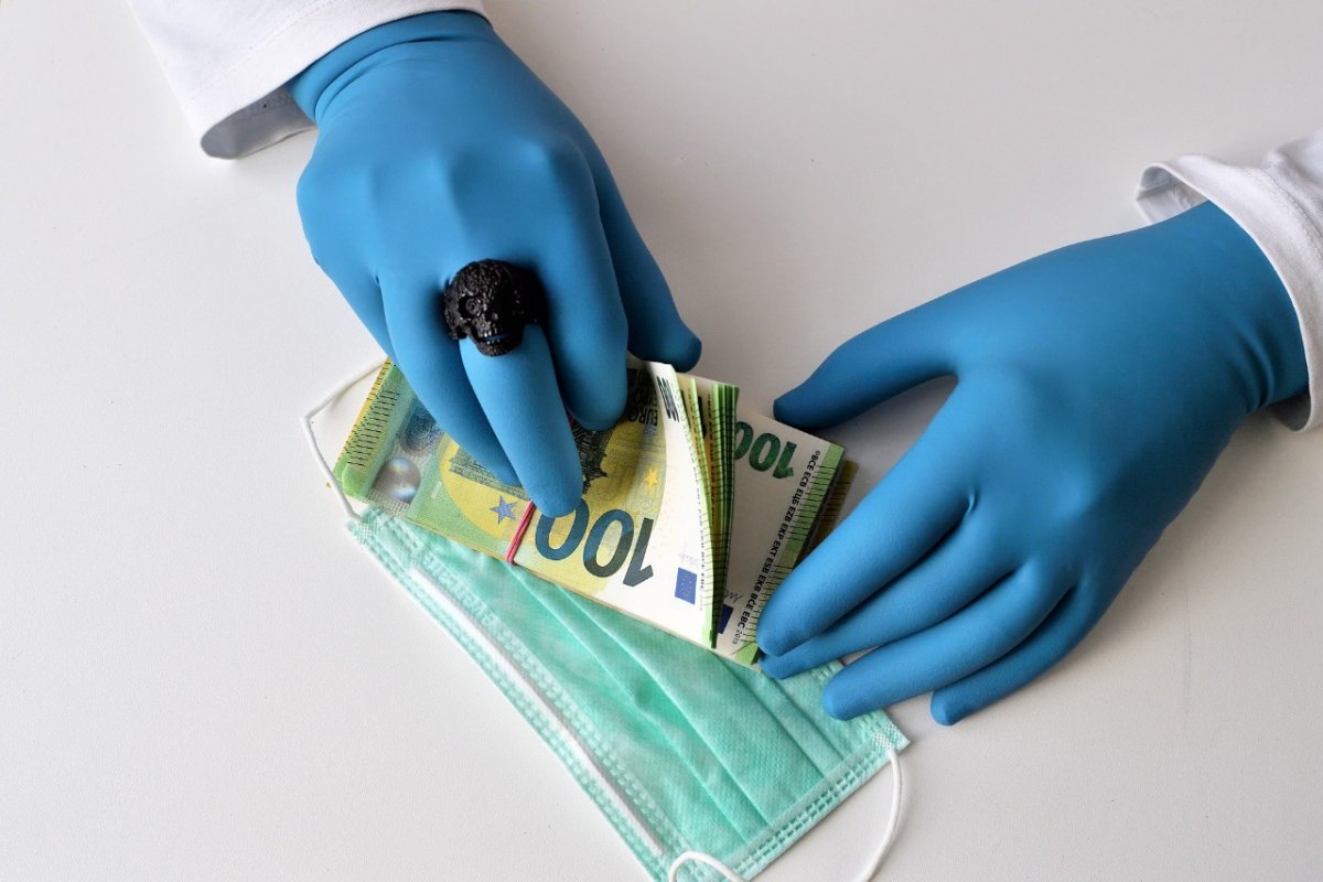 Desvio de dinheiro em meio à pandemia