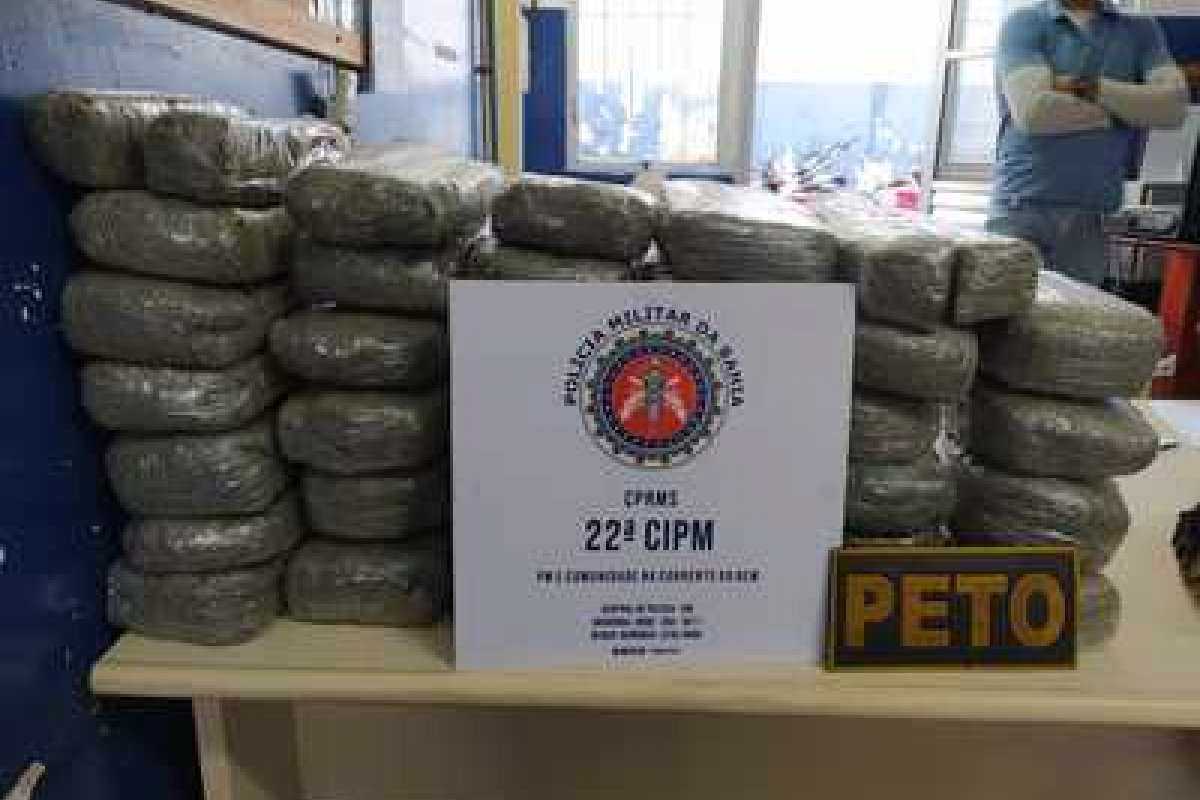 50kg de maconha foram apreendidos na BR-324