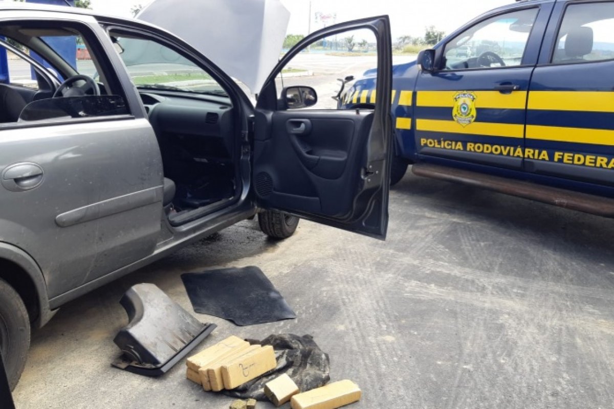 Dois homens são presos com 8 quilos de maconha no sudoeste da Bahia