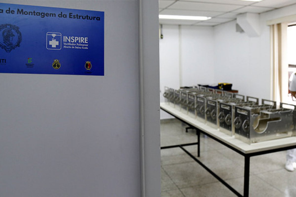 Respirador barato será testado em laboratórios antes de ser encaminhado à Anvisa