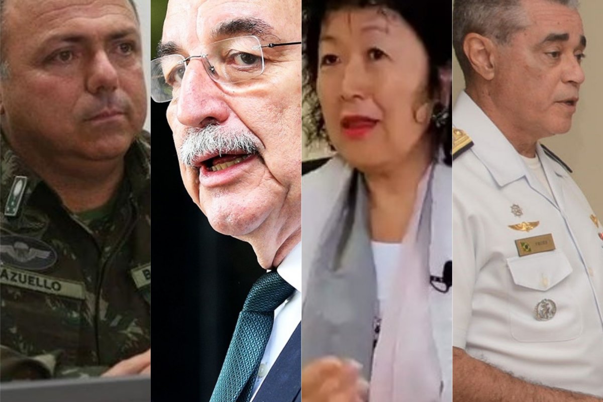 Almirante, deputado, militar e médica na disputa pelo cargo de Ministro da Saúde