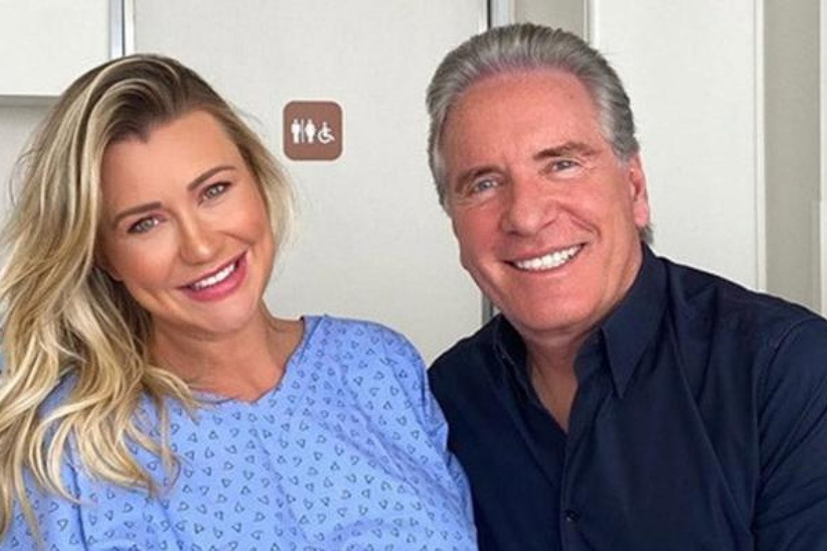 Nasce Vicky, primeira filha de Roberto Justus com Ana Paula Siebert