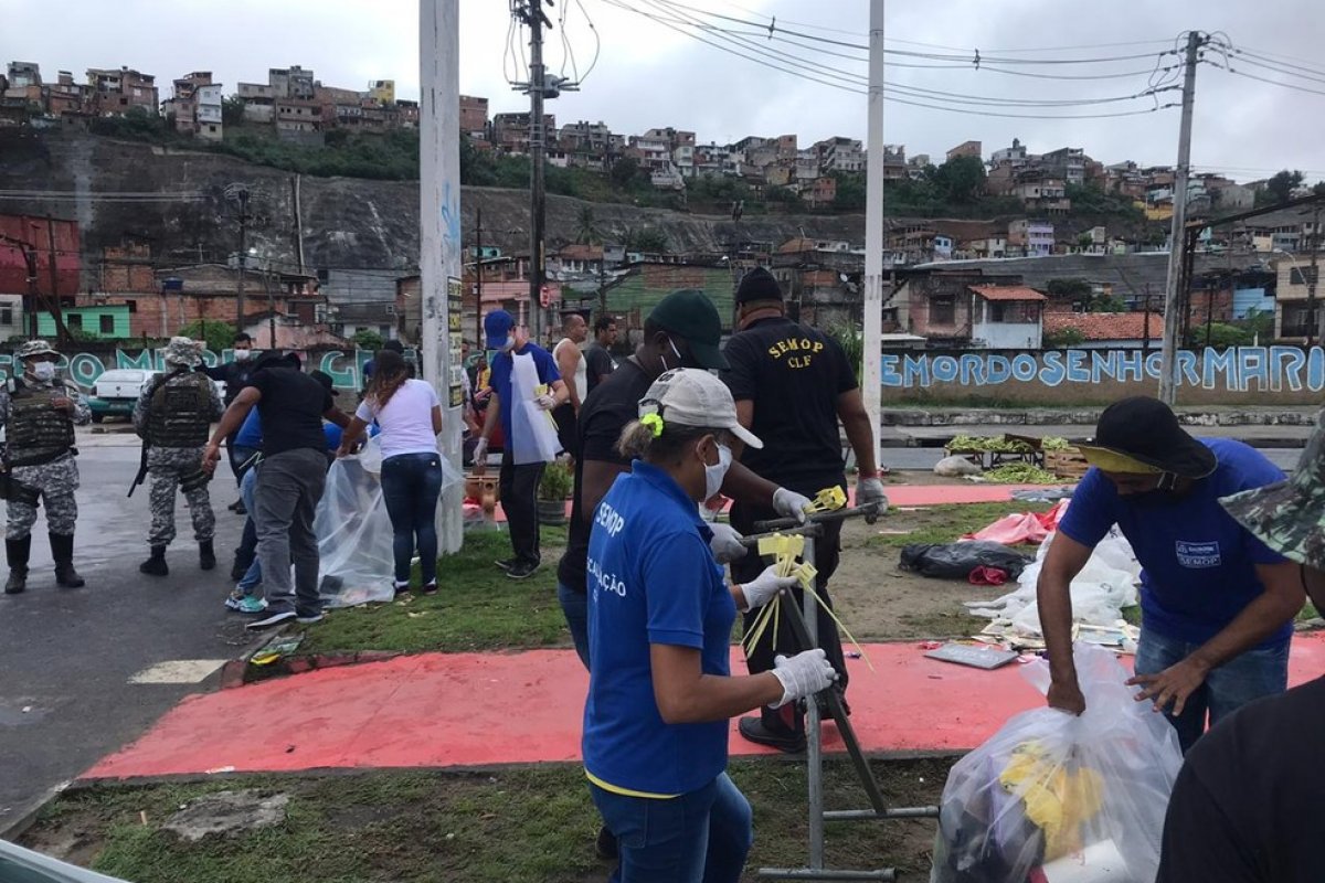 Feira do Rolo é novamente fechada pela Guarda Municipal e PM