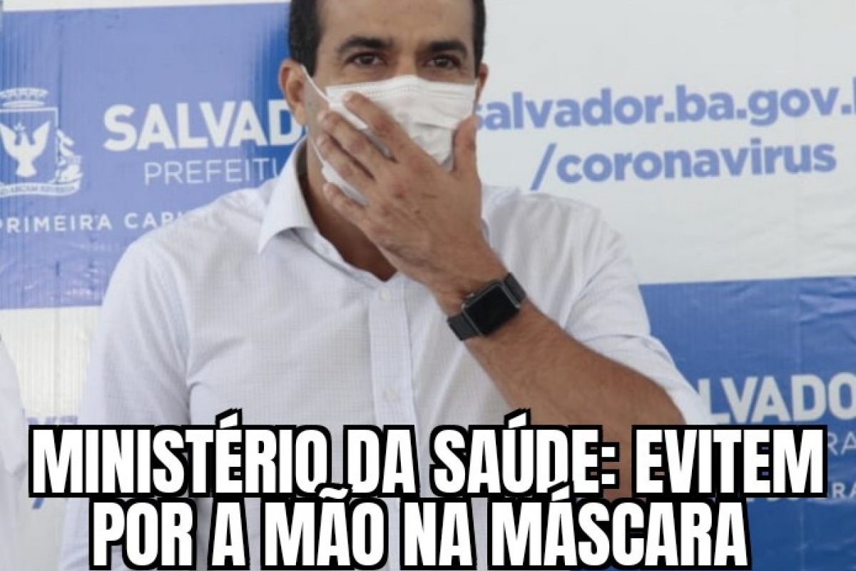 Importante seguir as recomendações do Ministério da Saúde